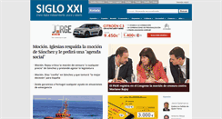 Desktop Screenshot of diariosigloxxi.com